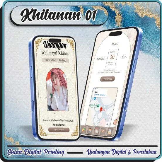 Ghina Digital Printing - Undangan Digital Website