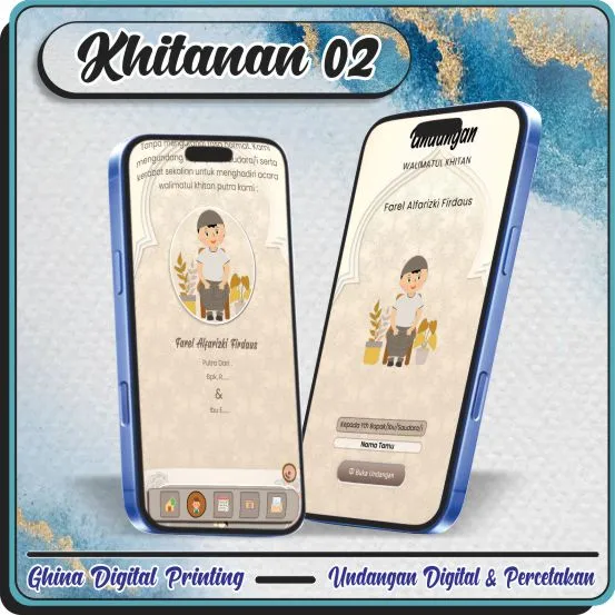 Ghina Digital Printing - Undangan Digital Website
